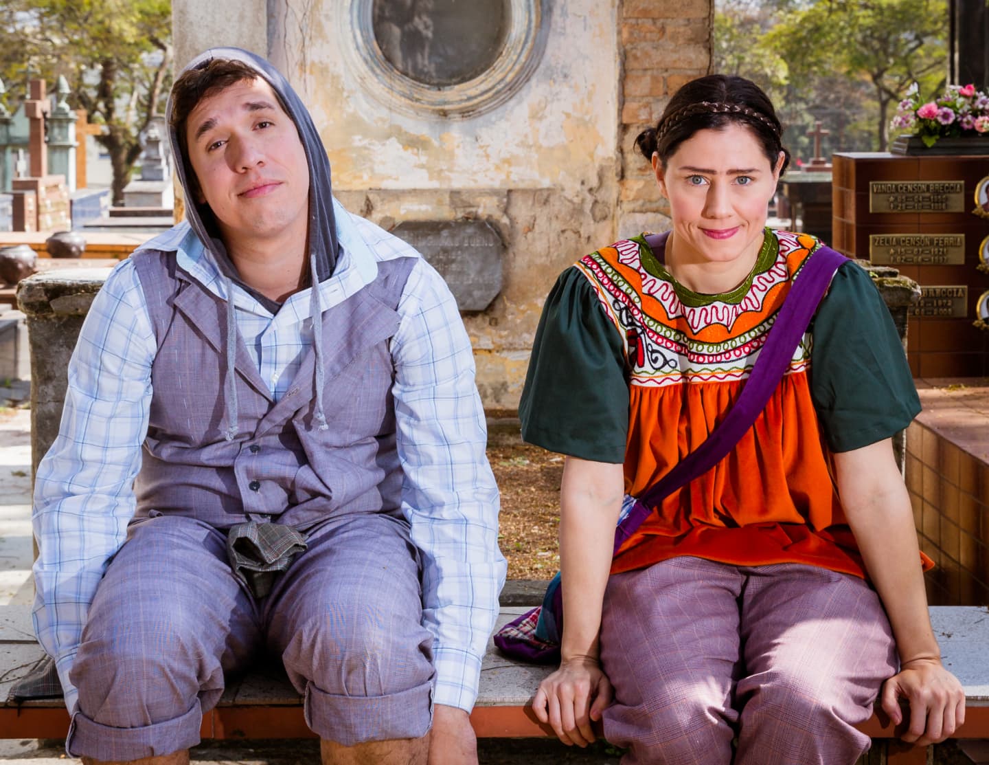 Victor e Luciana da Companhia de Copas